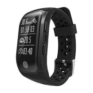 Altitude Meter GPS Smart Armband Hjärtfrekvens Monitor Smart Watch Fitness Tracker IP68 Vattentät Sport Armbandsur för iPhone Android Watch