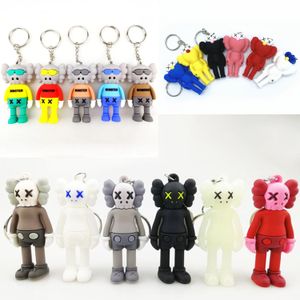 Ny Fashion Blind Box Doll Designer Keyring Keychain Cartoon Sesame Street Key Chain Accessories PVC Action Figurer Toys Bag Charms Carkey Buckle Rings