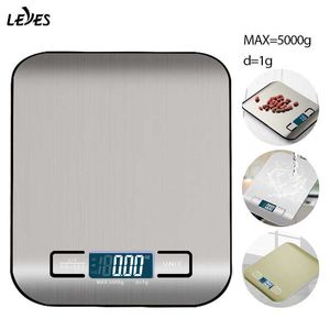 Kitchen Scale Electronic Food Scales Gram Digital Balance LCD Display Weight Ounces Cuisine Ultra Precision Weighing Waterproof 210728