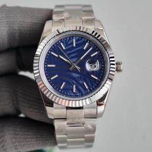 Wysokiej Jakości Złoto 36mm Moda Mężczyzna Watch Watch Data Sapphire Mechaniczne Automatyczne Zegarki Zegarki Ze Stali Nierdzewnej Bransoletka Sportowe Zegarek Panie Dress Torebka