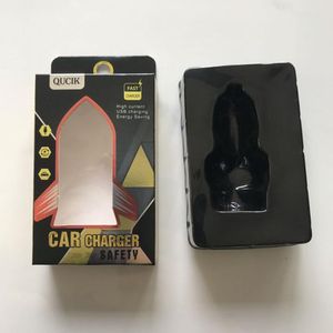 Scatola di imballaggio al dettaglio vuota per caricabatterie da auto per telefono cellulare Carica rapida 4.0 QC4.0 QC3.0 QC SCP 5A PD Tipo C Caricatore USB per auto veloce da 30 W