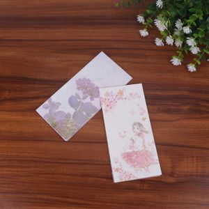 Greeting Cards Pcs Elegant DIY Notes Collage Material Paper Small Blessing Colored Wish For Holiday Birthday Supp