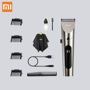 Xiaomi RIWA RE-6305 Zmywalny akumulator Metal Body Hair Clipper Profesjonalny trymer fryzjerski z głowicą tnącą ze stali węglowej