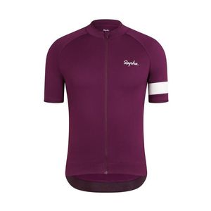 RAPHA team 2021 Maglia da ciclismo da uomo quick dry Maniche corte Camicie da bicicletta Estate Traspirante Uniforme da corsa su strada Sport all'aria aperta ropa ciclismo S21040239