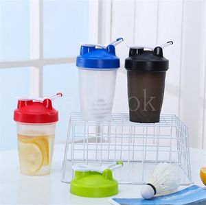 Creative 500ml Sports Water Tumblers portáteis PP Copos de plástico ao ar livre Fitness Shake Cup 8 Style DB882