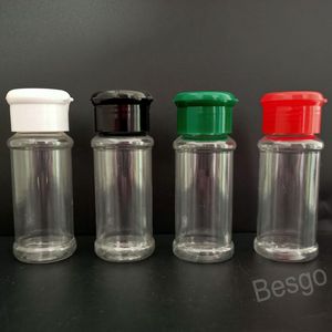 100 ml Plastik Baharat Tuz Biber Çalkalayıcıları Baharat Kavanoz Barbekü BARBEKÜ Beraberlik Sirma Şişe Cruet Konteyner Mutfak Aletleri BH5504 TYJ