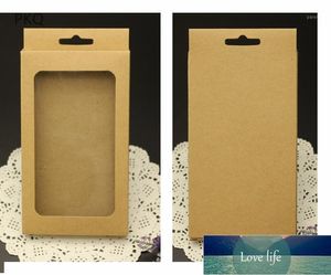 Envoltório de presente 30 pcs Kraft papel caixa de telefone preto caso embalagem1 preço de fábrica especialista Qualidade Qualidade Última Estilo Original Status