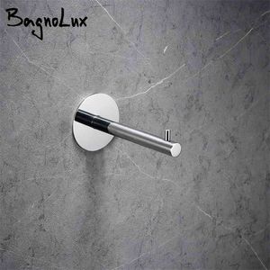 Brushed and Polished Chrome Stainless Steel Round Bathroom Kitchen Room Shower Toilet Accessories Paper holder 210720