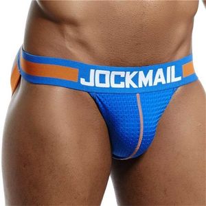 Örgü Erkekler Seksi Jockstrap Eşcinsel İç Jock Kayışı Jockstraps Cuecas Eşcinsel Tangas Hombre Seksi G Dize Cueca Gay Penis Lingerie T200517