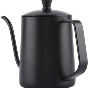 Long Narrow Spout Coffee Pot, 304 Stainless Pour Over Drip Coffee Pot Gooseneck Tea Kettle 210408