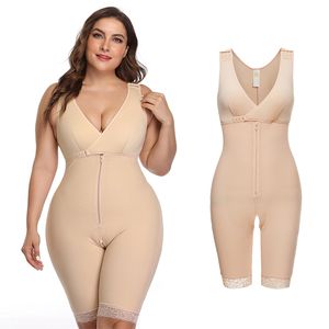 Body Shaper Kobiety Odchudzanie Shapewear Plus Size Pełna Talia Trener Gorset Bezszwowy Butt Lifter Faja Maledadeadora Binder Darmowy DHL