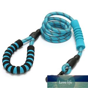 Colares Colares Leashhes Alta Qualidade Pet Products Coleira Para Pequenos Cães Grandes Devão Duplique Punho Reflexivo Rope Pets Lead Dog-Collar Harness NY Preço de Fábrica Especialista Designlon R