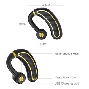 K21 Bluetooth 5.0 Наушники Беспроводные наушники с микрофоном 24 часа Рабочее время Наушники Гарнитура Водонепроницаемый для Moblie Phone