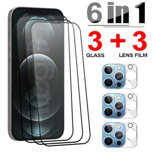 Tempered Glass For iphone 13 Pro Max 13 mini Screen Protector 3D Camera Lens Cover Film 13
