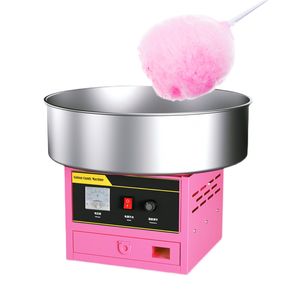 220V 1200W Electric Sweet Cotton Candy Maker Automatisk Marshmallow Flower Fancy Sugar Floss Machine för barn