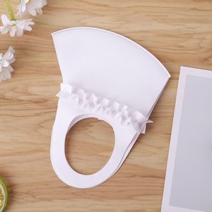 2021 Designer Face Mask women Ice silk cold breathable dustproof anti-ultraviolet lace masks