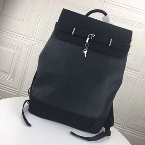 Homem mochila preto flor couro alça superior mochilas dos designers saco de alta qualidade ao ar livre ciclismo grande capacidade viagem volta 3047