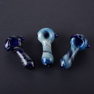 Heady Glass Hand Rep Rökning Tobak Färgade Oljebrännare Rör DAB Verktyg Torka örtrök Tillbehör för Bongs WL03