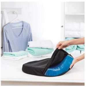 Gelo pad gel antiderrapante macio e confortável massagem ao ar livre cadeira de escritório tapete silicone 211110