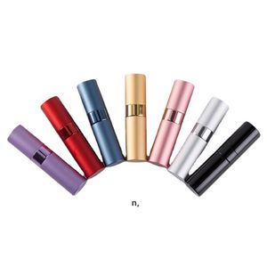 Twist Up Parfüm Atomizer - En sevdiğiniz parfüm veya uçucu yağlar ile seyahat için 8ml boş sprey parfüm şişesi RRD12654