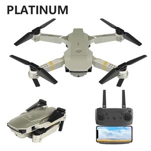 Top Venda E58 Mini Drone Dobrável Altitude Hold Quadcopter Drones com HD Camera Video Live tem caixa de varejo para crianças