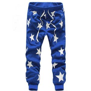 Hot Star Printing Pants Men Military Camouflage Outdoors Trousers Fashion Brand Harem Hip Hop Pants X0723