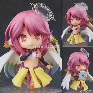 10 سنتيمتر 794 # No Game No Life Jibril Anime Figure 652 # Sora Action Figure 653 # Shiro تمثال Jibril الشكل النادرة نموذج اللعب X0526