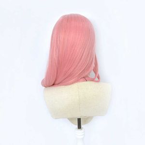 SK Cherry Blossom Kaoru Sakurayashiki Pink Long Wig Cosplay Costume SK8 the Infinity Heat Resistant Hair SK Eight Party Wigs Y0913