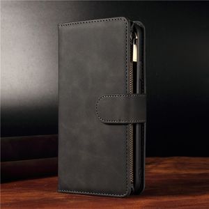 Luxury Leather Wallet P40pro Zipper Case For Huawei P40 P30 Mate30 Pro Nova6se Honor 10i 20i 10 20 Lite P Smart Plus Phone Cover