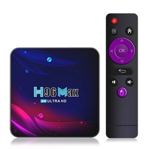 ТВ-приставка Android 4K H96 MAX 4 ГБ32G 4G64 ГБ Android 11 Smart TV Box Android