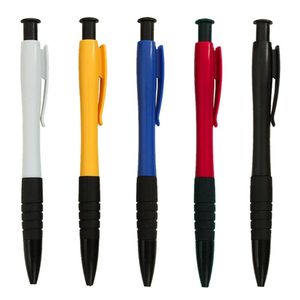 5ピース セット格納式ボールペンペン0 mmブラックブルーインク色の筆記具スクール事務用品用品ステーショナリー