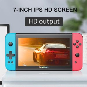 Hurtownia X2 Nowa Retro Handheld Handheld Game Console 7inch Ekran IPS z 32g TF Card Wbudowany 2500 Gry Pomoc wyjściowa HD 3,5 mm