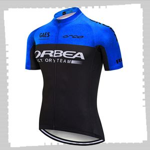 Pro equipe Orbea Ciclismo Jersey Mens Verão Quick Seco Mountain Bike Camisa Esportes Uniforme Estrada Bicicleta Tops Racing Roupas Ao Ar Livre Sportswear Y21041422