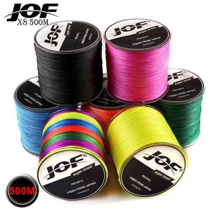 2PC NEW Fishing Line 8 Strands PE Braided 500M 300M Meters Multifilament Fishing Line Rope peche carpe Wire 20 30 40 50 60 80 100lb W220307