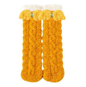 0 years old child fuzzy socks thick coral fleece baby sock winter children terry stocking kawayi thicken warm kids hose