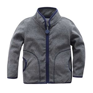 İlkbahar Sonbahar Çocuk Çocuklar Hoodies Tişörtü Bebek Kız Erkek Polar Polar Yumuşak 211029