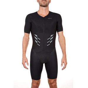 Wholesale Racing Sets ROKA Triathlon Suit Mens Black Pro Aero Tri Suits Cycling Skinsuit Kits Bike Apparel Ciclismo Jumpsuit Run Clothing