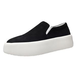 5 cm Erhöhte Loafer Männer Schuhe Herbst 2021 Herren Schuhe Japanische Einfache Casual Schuh Dicke Sohle Leichte Faule Turnschuhe