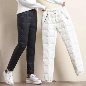 Kadın Pantolon Capris Kadınlar Aşağı Pamuk Katı Renkler Rahat Yüksek Bel Düz Pantolon Büyük Boy Kış Pantolon Gevşek Kirpi Sweatpants