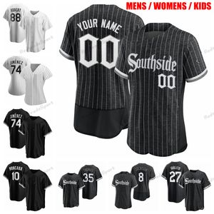 Mens Southside 7 Tim Anderson Yoan Moncada Baseball Jerseys Jos￩ Abreu Keuchel Eloy Jim￩nez 88 Luis Robert 27 Giolito L￳pez 45 Michael Jodan 35 Thomas Jersey Kids Womens