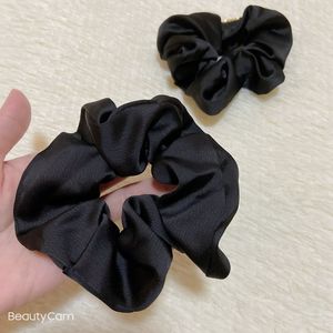 Elastici di seta nera di moda classica C testa corda anello per capelli forcine per copricapo preferito da donna Accessori per gioielli regalo VIP