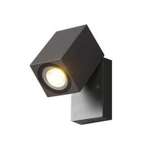 Açık Duvar Lambaları 5 W Modern LED Lamba Ayarlanabilir Katlanır Aplik GU10 Su Geçirmez IP65 Bahçe Sundurma Avlu Balkon Koridor Işıkları