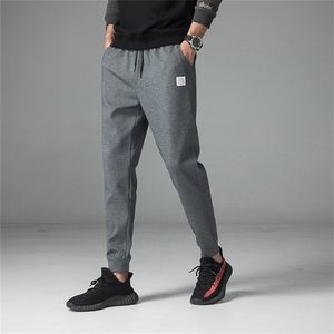 Homens Sweatpants Algodão Corredores Masculinos Solto Calças Casuais Track Calças Masculina Esporte para Streetwear Harem Homme 210715