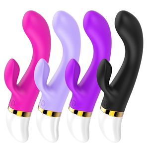 Wholesale dildo body resale online - Massage Speed Body Massager Stick Dildo AV Rabbit Vibrators for Women Female Clitoris Sex Toys For Woman Adult G Spot Erotic Products