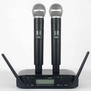GLXD4 Dynamic Vocal Wireless Microphone with On and Off Switch Karaoke Handheld Mic HIGH QUALITY for Stage Home Use