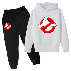 Ghostbusters Jungen Mädchen Kleidung Set Herbst Frühling Kleinkind Mädchen Kinder Trainingsanzug Für Mädchen Jungen Anzug Kinder Kleidung 4-14 Jahr 220214