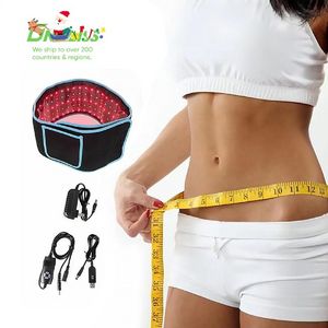 Laser Belt For Sliming Shrink Wrap Bags Therapy Pad Belly Large Lipo Slimming 5D Electric Fat Burning Cavitation Belte Cold