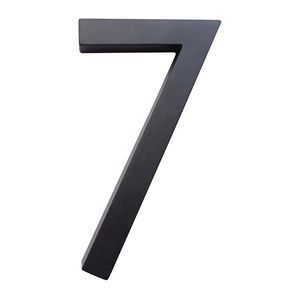 Other Door Hardware 12cm Heavy Modern House Number Home Address Numbers For Digital Outdoor Sign Plates 5 Inch. #0-9 Black