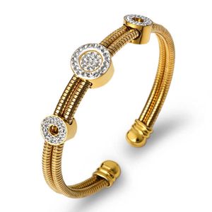 Modejusterbara rostfritt stål Bangles Armband för män Kvinnor Enkel Wire Wistband Cuff Bangle Smycken Gåvor Q0717