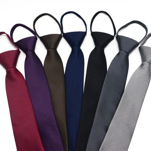 Wholesale fashionable mens ties for sale - Group buy Zipper Tie Slacker Casual Polyester Fashionable cm Korean Narrow ZIP Fastener Necktie Men Business Choker Strips Solid